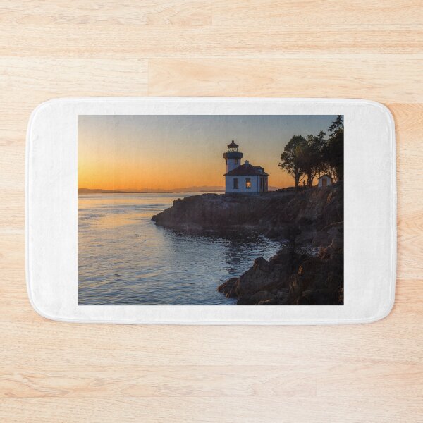 Item preview, Lighthouse and Sunset designed and sold by Alla Gill.
