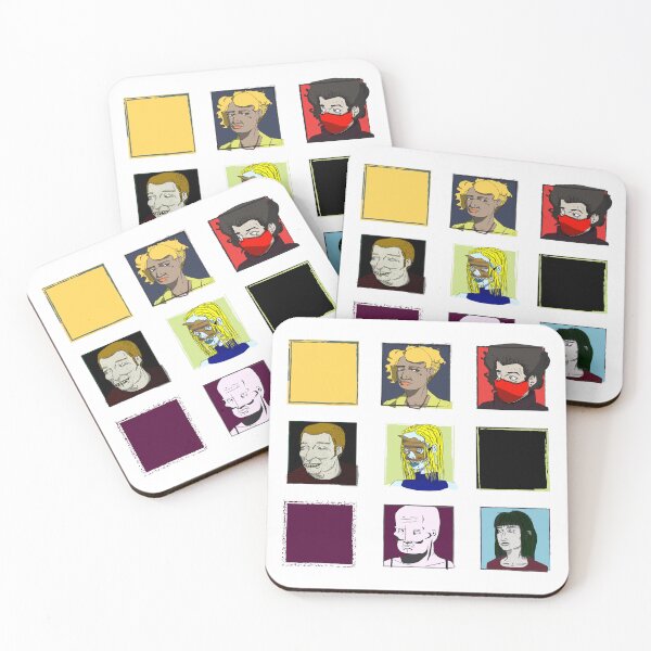 Item preview, Six Strangers: a weeks worth of daily illustrated portraits designed and sold by Theokotos.