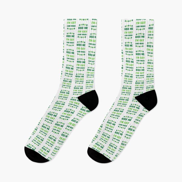 Item preview, KISS ME I'M GAY (AND IRISH) designed and sold by appareltolove.
