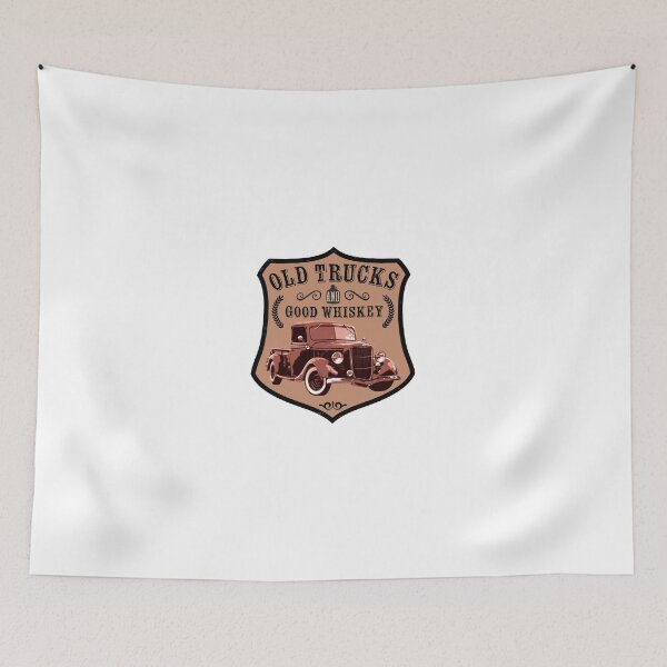 Item preview, old trucks and good whiskey designed and sold by nealbob.