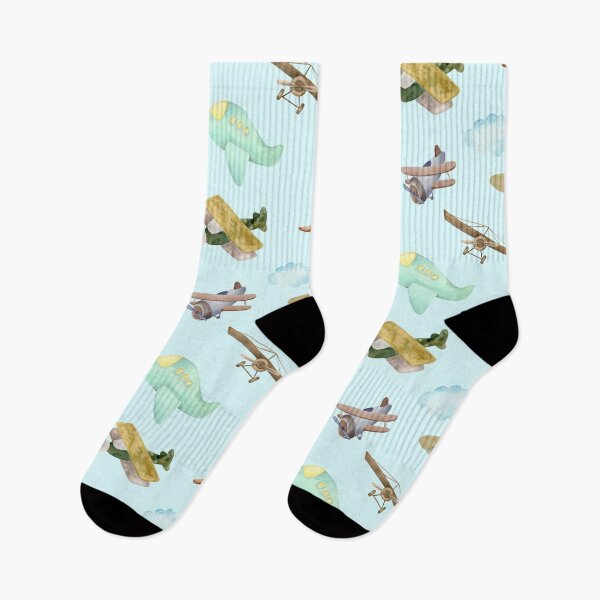Item preview, Watercolor Vintage Airplanes designed and sold by silviaol.