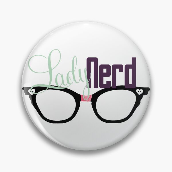 Item preview, Proud LadyNerd (Black Glasses) designed and sold by Forever Young Adult.