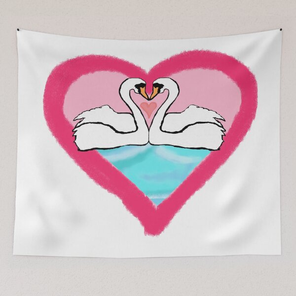 Item preview, Swan Heart: A Fairytale Love designed and sold by fairytalearrrt.
