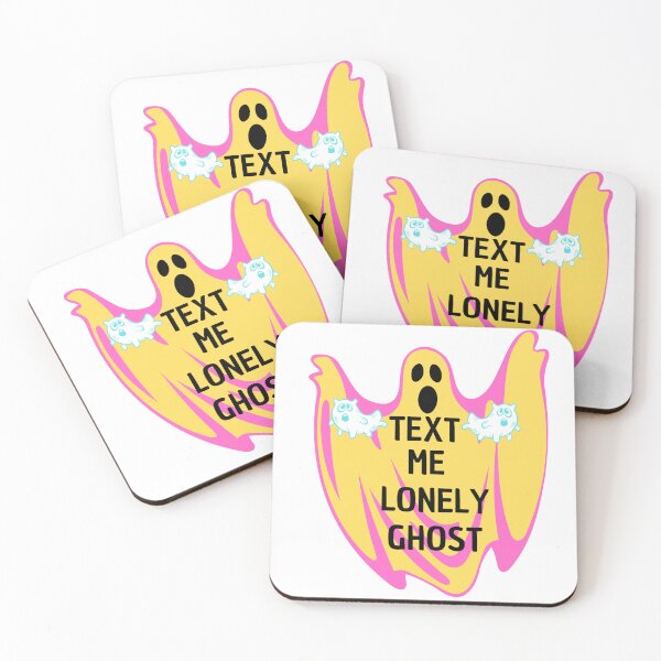 Item preview, Text Me Lonely Ghost designed and sold by JUSTDOIT ⭐⭐⭐⭐⭐.