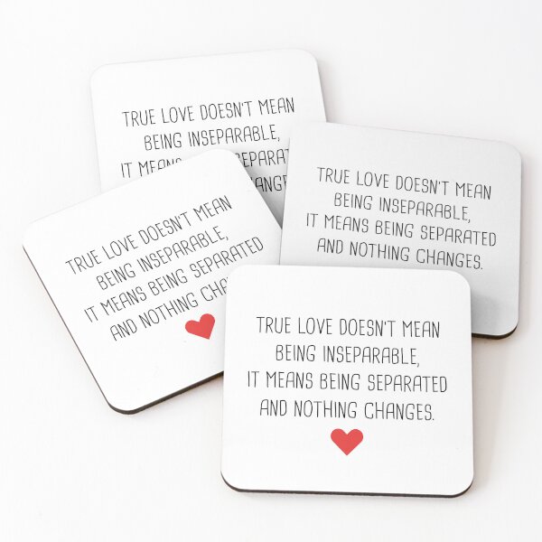 Item preview, Long Distance Relationship - True Love Doesn't Mean Being Inseparable designed and sold by T-shirt For You.