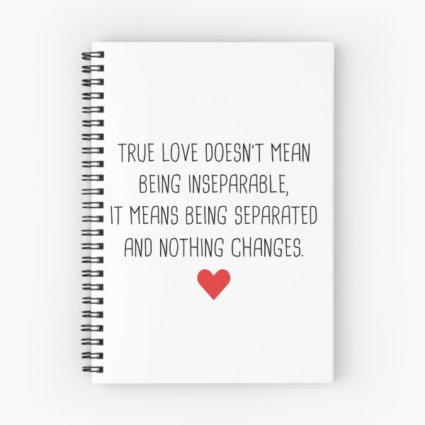 Item preview, Long Distance Relationship - True Love Doesn't Mean Being Inseparable designed and sold by T-shirt For You.