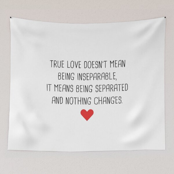 Item preview, Long Distance Relationship - True Love Doesn't Mean Being Inseparable designed and sold by T-shirt For You.