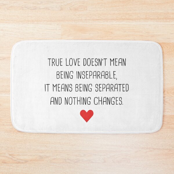 Item preview, Long Distance Relationship - True Love Doesn't Mean Being Inseparable designed and sold by T-shirt For You.