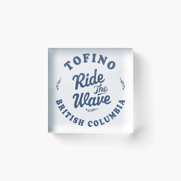 Item preview, Tofino Ride The Wave Retro Badge designed and sold by modeoftravel.