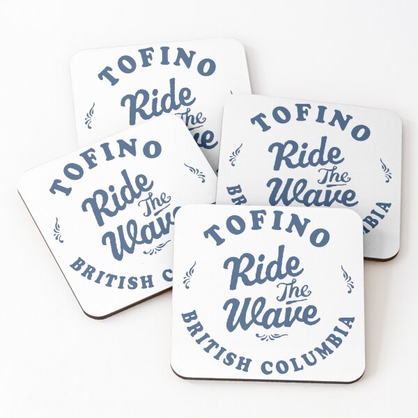 Item preview, Tofino Ride The Wave Retro Badge designed and sold by modeoftravel.