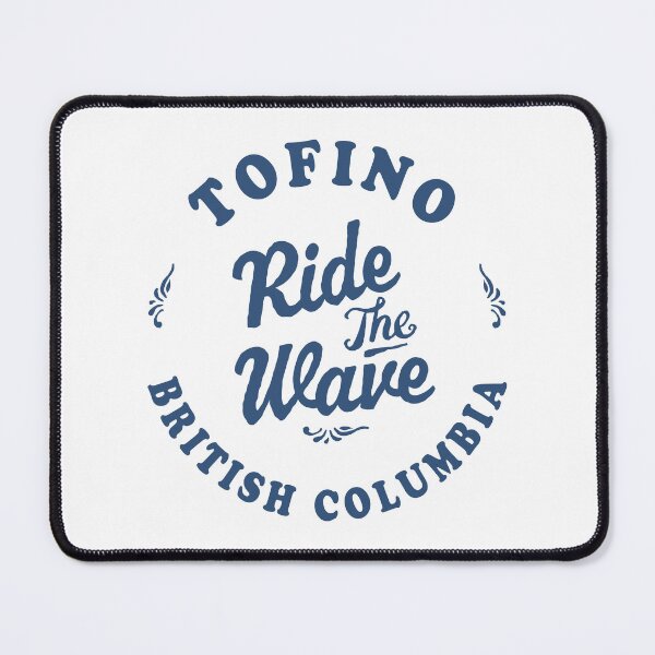 Item preview, Tofino Ride The Wave Retro Badge designed and sold by modeoftravel.