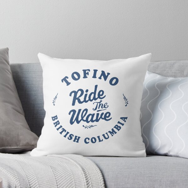 Item preview, Tofino Ride The Wave Retro Badge designed and sold by modeoftravel.
