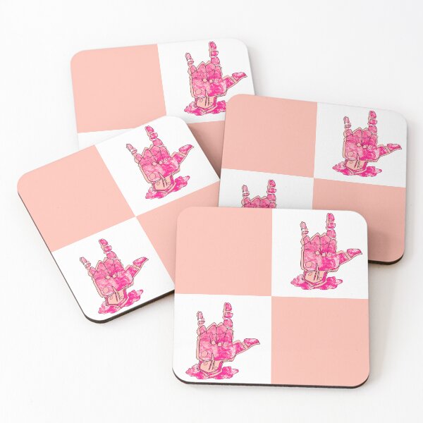 Item preview, ASL I Love You Hand Pink designed and sold by v-art9.