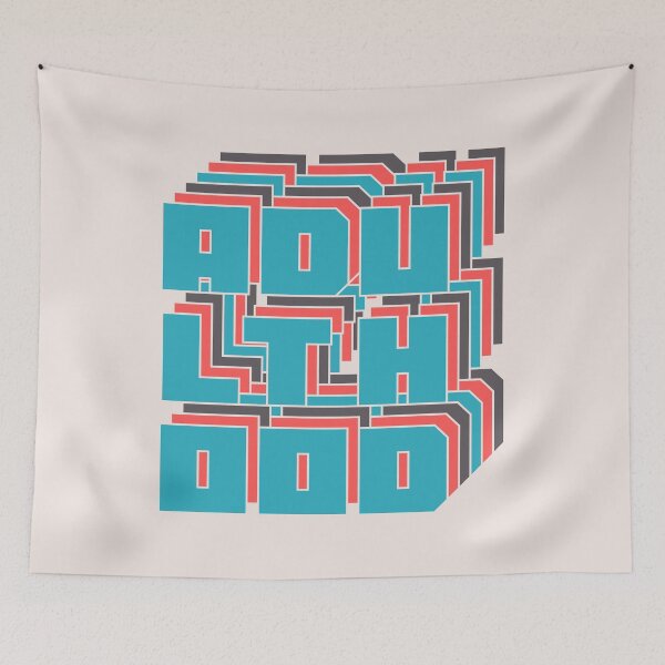Item preview, Adulthood designed and sold by Texterns.