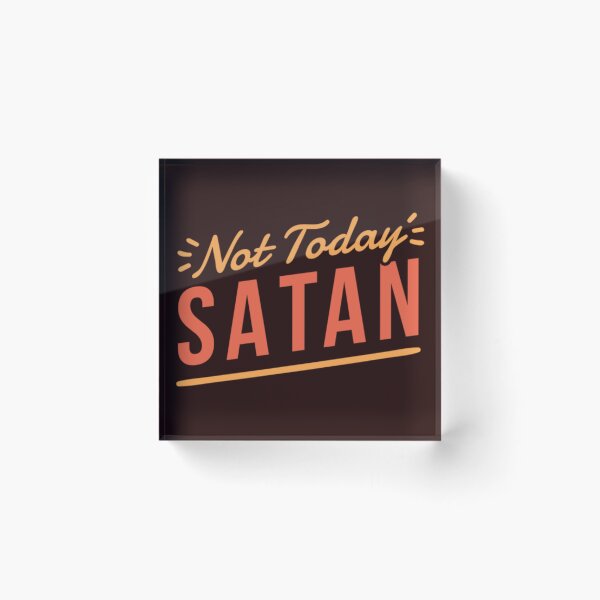 Artikelvorschau, Nicht heute Satan entworfen und verkauft von gameshowfan2001.