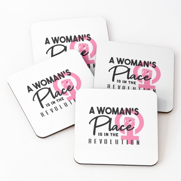 Item preview,  A Woman's Place Is In The Revolution - Feminist, Resistance, Protest, Socialist designed and sold by Mer Yem.