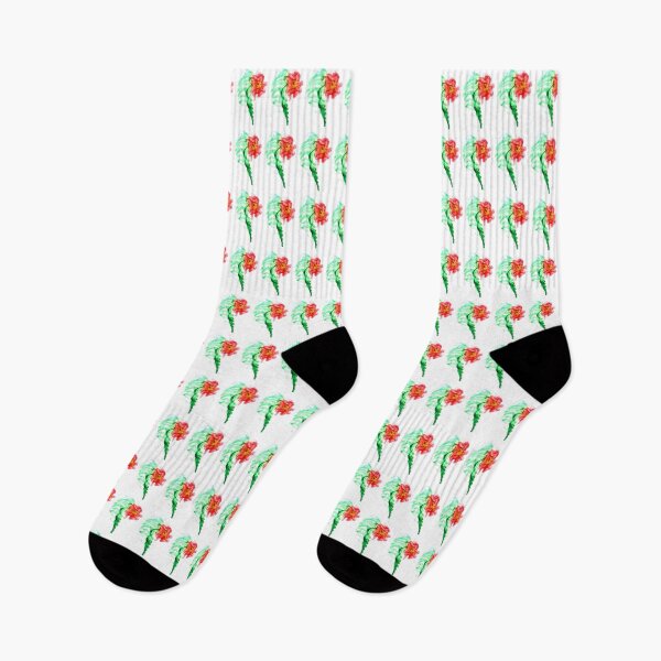Item preview, Smokey Red and Green Rose Floral Design designed and sold by HappyHermit9.