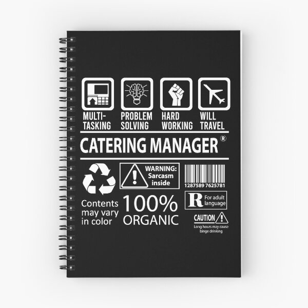 Item preview, Catering Manager T Shirt - MultiTasking Certified Job Gift Item Tee designed and sold by sabinacsnm.