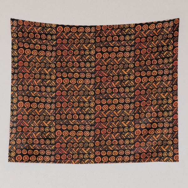 Item preview, African bohemian bogolan cloth design designed and sold by Tony Cisse.
