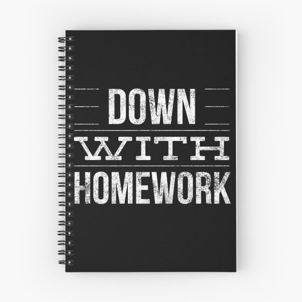Item preview, Down with homework  designed and sold by Letters-Art.