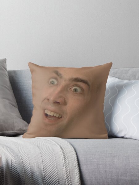 Aperçu de l'œuvre Nicholas Cage Visage créée et vendue par MaximumLobsters.