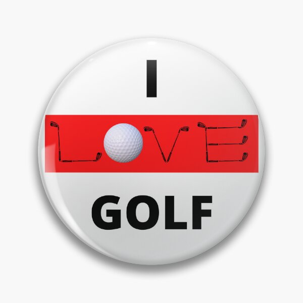 Item preview, I Love Golf Clubs and Ball  designed and sold by podguy.