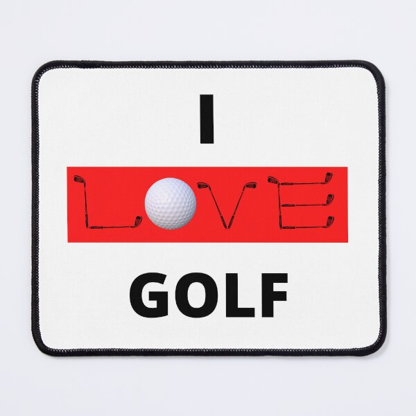Item preview, I Love Golf Clubs and Ball designed and sold by podguy.