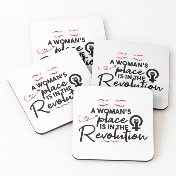 Item preview,  A Woman's Place Is In The Revolution - Feminist, Resistance, Protest, Socialist designed and sold by Mer Yem.