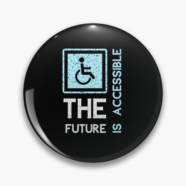 Item preview, The Future is Accessible  designed and sold by artlaila.