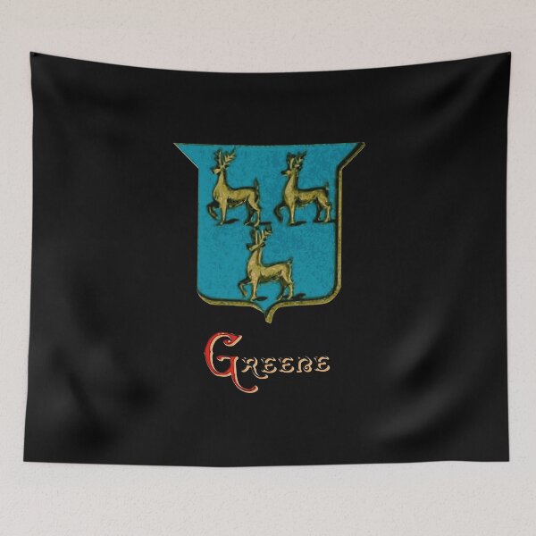 Item preview, Greene Family Coat of Arms designed and sold by Heraldica.