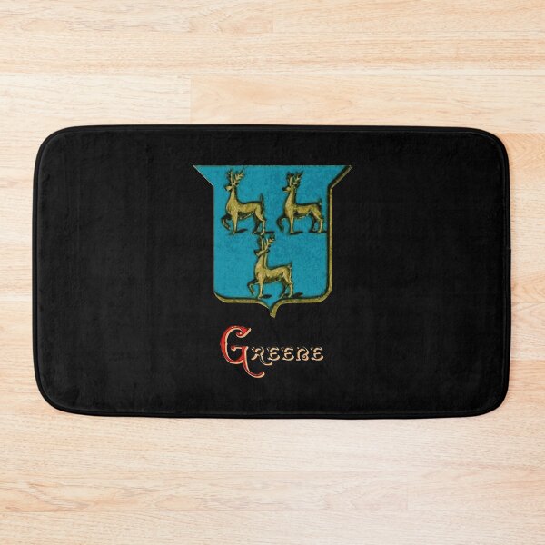 Item preview, Greene Family Coat of Arms designed and sold by Heraldica.
