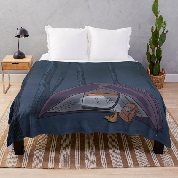 Item preview, Tent Camping In The Woods designed and sold by WalkSimplyArt.