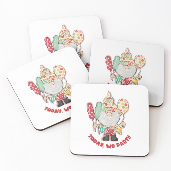 Item preview, Today We Party Birthday Gnome designed and sold by zachandjackson.