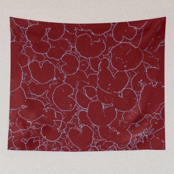 Item preview, Burgundy-Gray leaves by Iritof designed and sold by iritof.