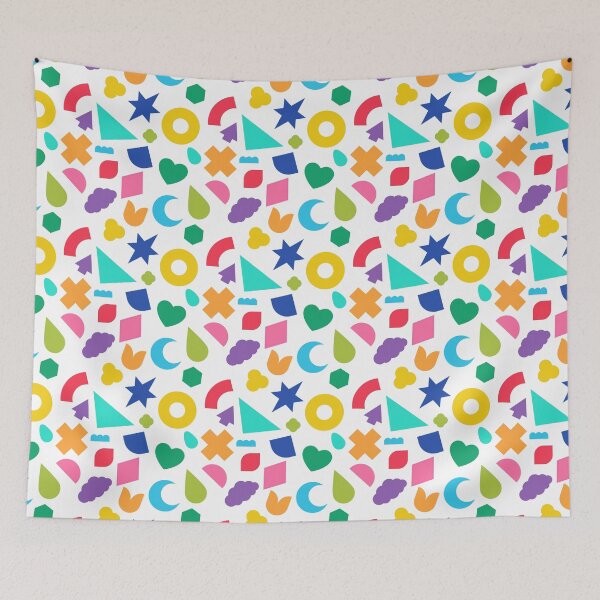 Item preview, Bright Shapes Pattern designed and sold by thefriedegg.