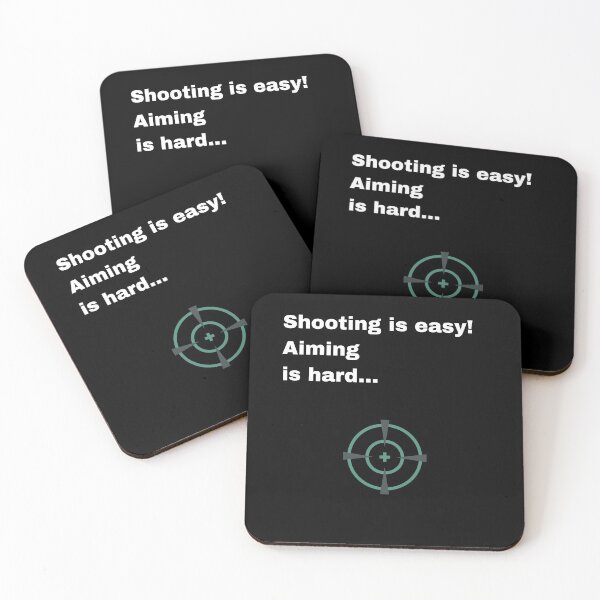 Item preview, Shooting is easy!  designed and sold by Thorn & Ember.