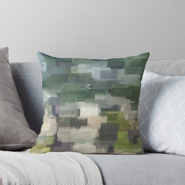 Item preview, Brick Abstract Summer Green designed and sold by mljdwhite.