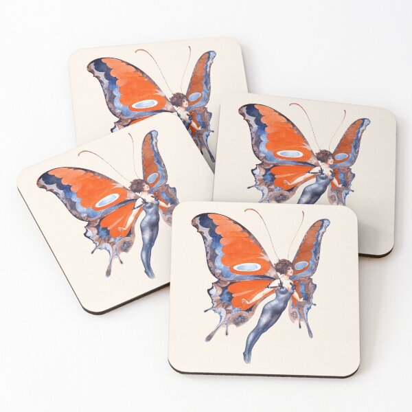 Item preview, Vintage woman as a fairy illustration from La Vie Parisienne. designed and sold by monsterplanet.