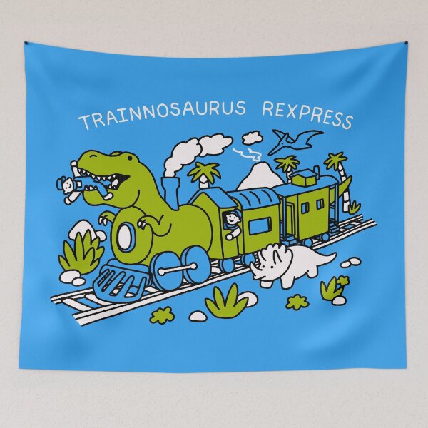 Item preview, TRAINNOSAURUS REXPRESS designed and sold by obinsun.