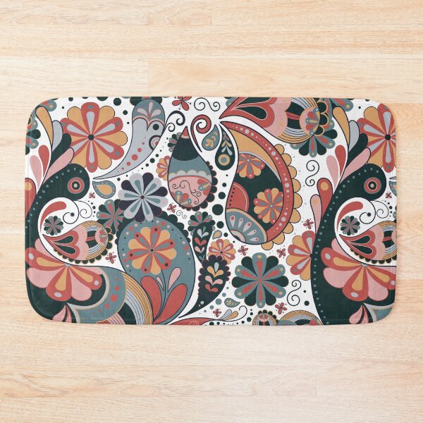 Item preview, Paisley Retro Aesthetic Floral Pattern designed and sold by m313andrade.