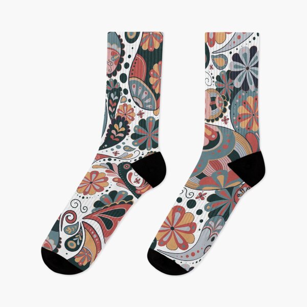 Item preview, Paisley Retro Aesthetic Floral Pattern designed and sold by m313andrade.
