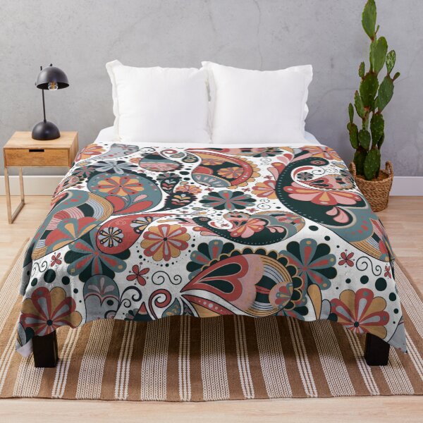 Item preview, Paisley Retro Aesthetic Floral Pattern designed and sold by m313andrade.