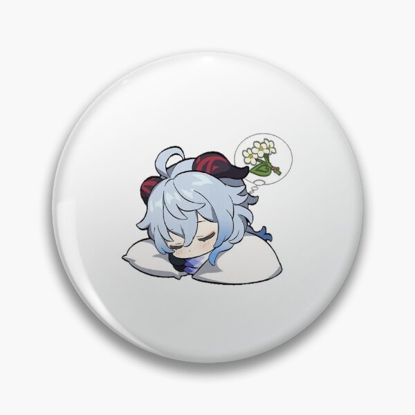 Item preview, Ganyu sleeping - Genshin  designed and sold by sakadabi.