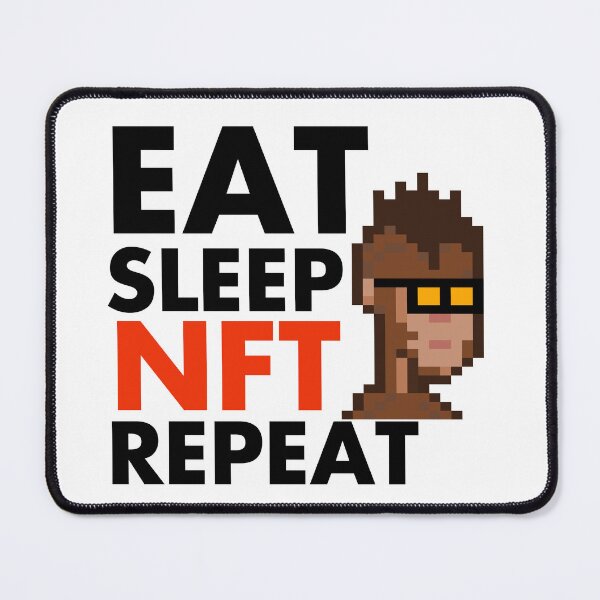 Item preview, Eat Sleep Collect NFT Crypto Monkey #53 designed and sold by patricklevar.