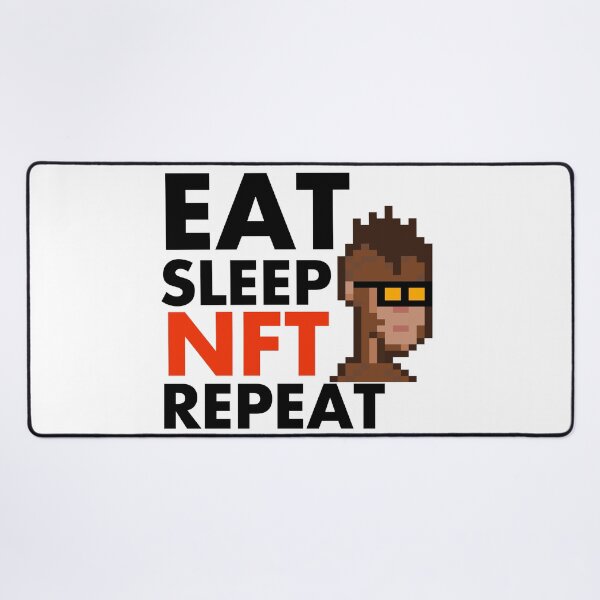 Item preview, Eat Sleep Collect NFT Crypto Monkey #53 designed and sold by patricklevar.