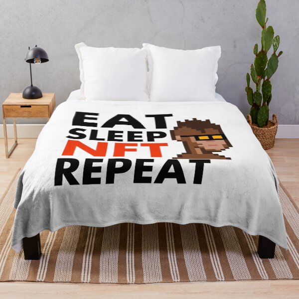 Item preview, Eat Sleep Collect NFT Crypto Monkey #53 designed and sold by patricklevar.
