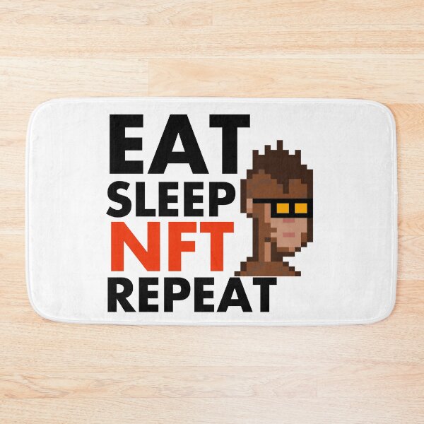 Item preview, Eat Sleep Collect NFT Crypto Monkey #53 designed and sold by patricklevar.