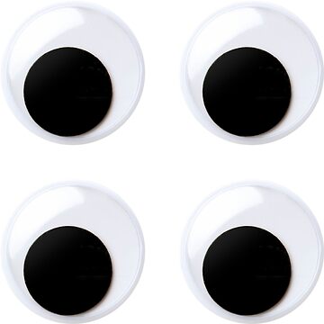 Googly Eyes – Stickers (4 Pack) Magnet for Sale by The Random Artist