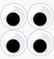 Googly Eyes Stickers | Redbubble