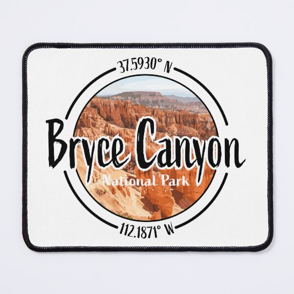 Item preview, Bryce Canyon Design with Latitude and Longitude designed and sold by Redneck Designs.